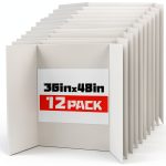 TUXIYA Poster Boards 12P White Paper-0