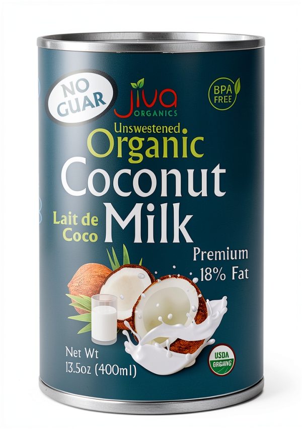 Jiva Organics Coconut Milk Organic Creamy Vegan Keto-0
