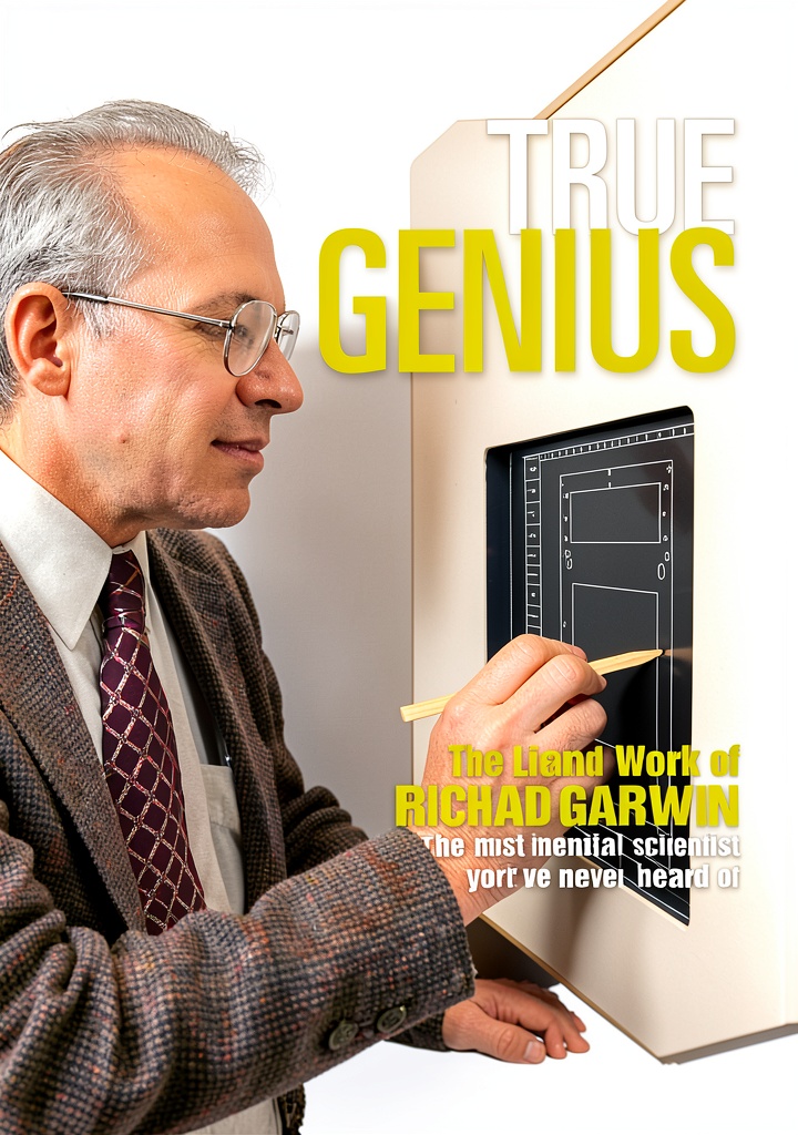 'Illustrated nuclear physics book cover showing scientific diagrams'
