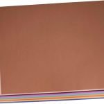 School Smart Railroad Board 4-Ply Assorted Colors-0