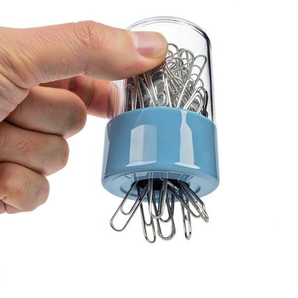 Acrimet Magnetic Paper Clip Holder Dispenser Office-2