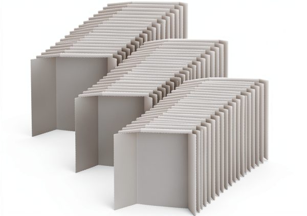 Ctosree White Trifold Poster Board Cardboard 14x22-0