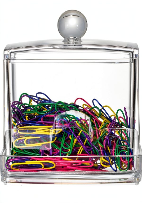 Officemate Paper Clip Dispenser Vinyl Gravity Feed-2
