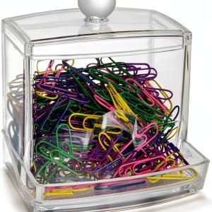 Officemate Paper Clip Dispenser Vinyl Gravity Feed-0