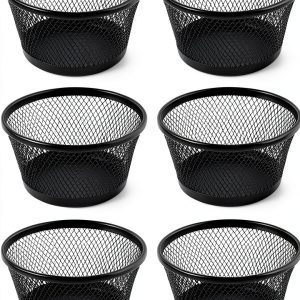 Paper Clip Holder SLSON Mesh Desk Organizer Metal-0
