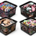 DANRONG Paper Clip Holder Smooth Metal Mesh-0