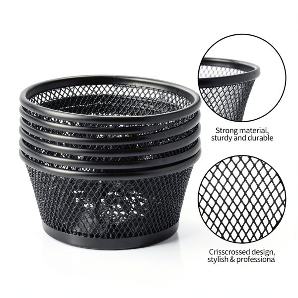 Paper Clip Holder SLSON Mesh Desk Organizer Metal-2