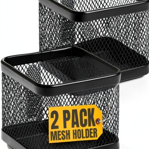 Mesh Paper Clip Holder 1InTheOffice Organizer-0