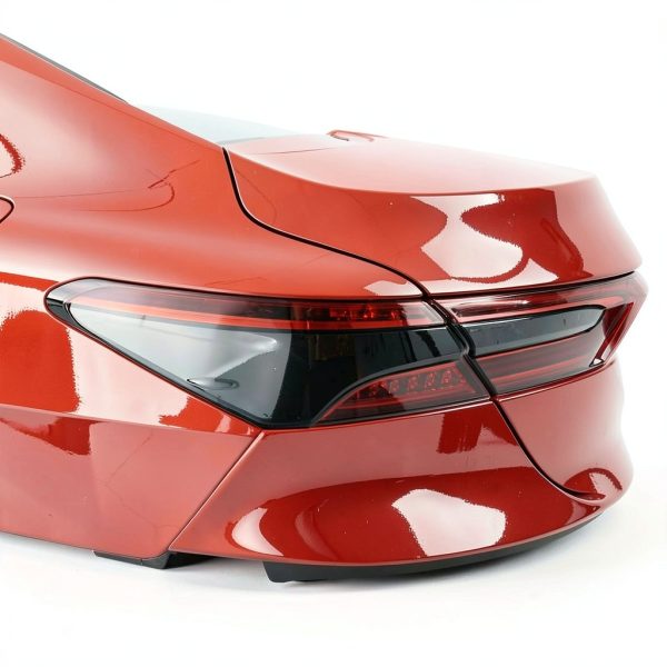 Toyota Camry Tail Light Cover DLOVEG ABS Gloss Black Protective Trim-3
