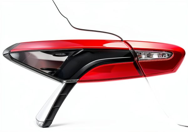 Toyota Camry Tail Light Cover DLOVEG ABS Gloss Black Protective Trim-6