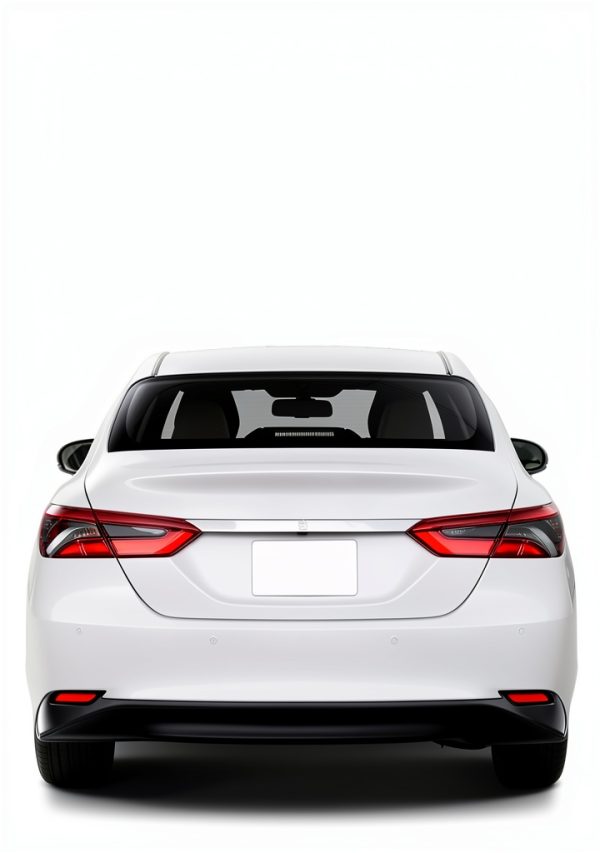 Toyota Camry Tail Light Cover DLOVEG ABS Gloss Black Protective Trim-2