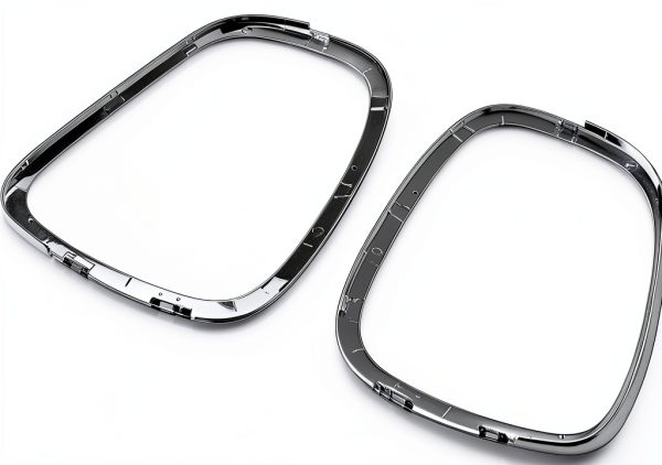 Astra Depot Mini Cooper Taillight Trim Ring Chrome with Orange Tool-3
