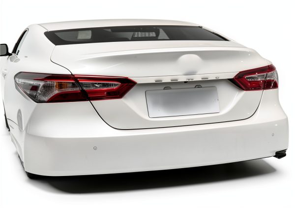 Toyota Camry Tail Light Cover DLOVEG ABS Gloss Black Protective Trim-1