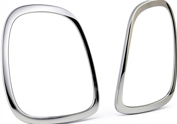 Astra Depot Mini Cooper Taillight Trim Ring Chrome with Orange Tool-1