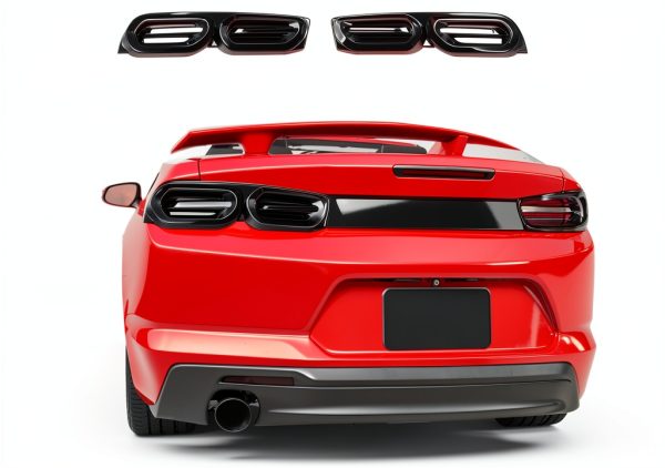 Smoked Black Taillights Cover Trim RT-TCZ Vehicle Specific Fit Rear-0