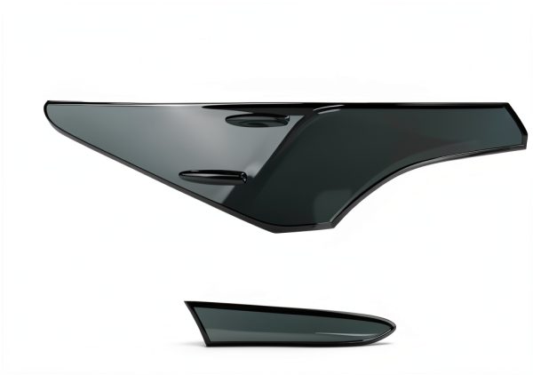 Toyota Camry Tail Light Cover DLOVEG ABS Gloss Black Protective Trim-7