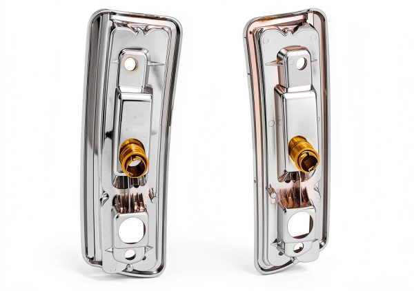 JEGS Chrome Tail Light Cover Trim for 1966 Chevy Chevelle El Camino-1