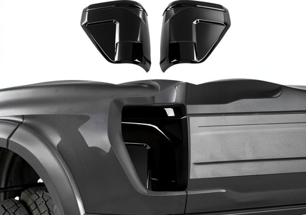 RT-TCZ Smoked Black Tail Light Trim for Ford F150 Raptor 2024-2025-0