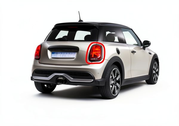 Front Grille Surround Trim Black FCBJX for MINI Cooper F55/F56/F57-5