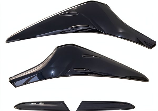 AUCERAMIC Tail Light Cover Trim 4Pcs for Toyota Camry 2018-2024-7