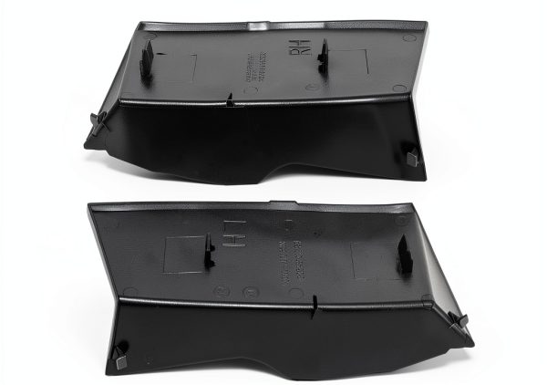 Tail Light Cover Trim COOL STAR Pair for Toyota Camry 2018-2023 Black-6