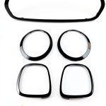 Front Grille Surround Trim Black FCBJX for MINI Cooper F55/F56/F57-0