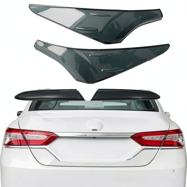 AUCERAMIC Tail Light Cover Trim 4Pcs for Toyota Camry 2018-2024-2