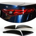Car Tail Light Lamp Cover Trim for Alfa Romeo Giulia 2017-2022-0