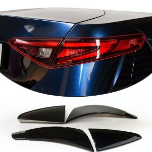 Car Tail Light Lamp Cover Trim for Alfa Romeo Giulia 2017-2022-0