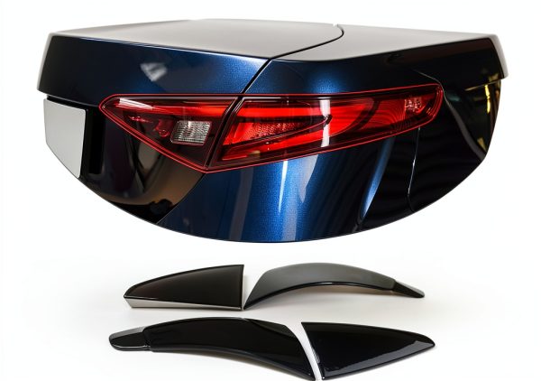 Car Tail Light Lamp Cover Trim for Alfa Romeo Giulia 2017-2022-0