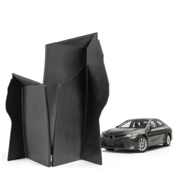 Tail Light Cover Trim COOL STAR Pair for Toyota Camry 2018-2023 Black-1