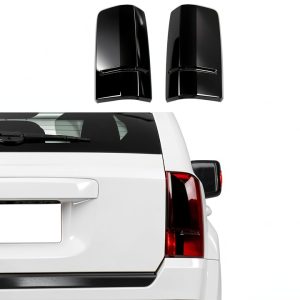 Smoked Black Tail Light Cover Trim CheroCar for Jeep Patriot 2011-2016-0