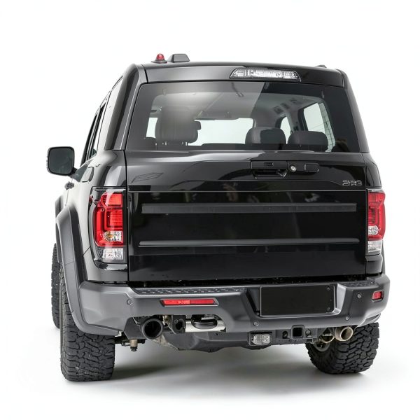 RT-TCZ Smoked Black Tail Light Trim for Ford F150 Raptor 2024-2025-5