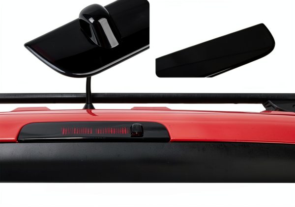 Fit for Dodge Nitro 2007-2012 Jimen Smoked Brake Light Cover Trim-3